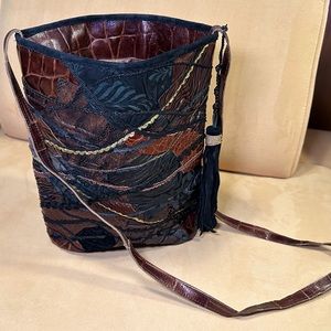 Vintage Leather Patchwork Bag